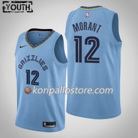 Memphis Grizzlies Ja Morant 12 Nike 2019-2020 Statement Edition Lasten Pelipaidat Swingman